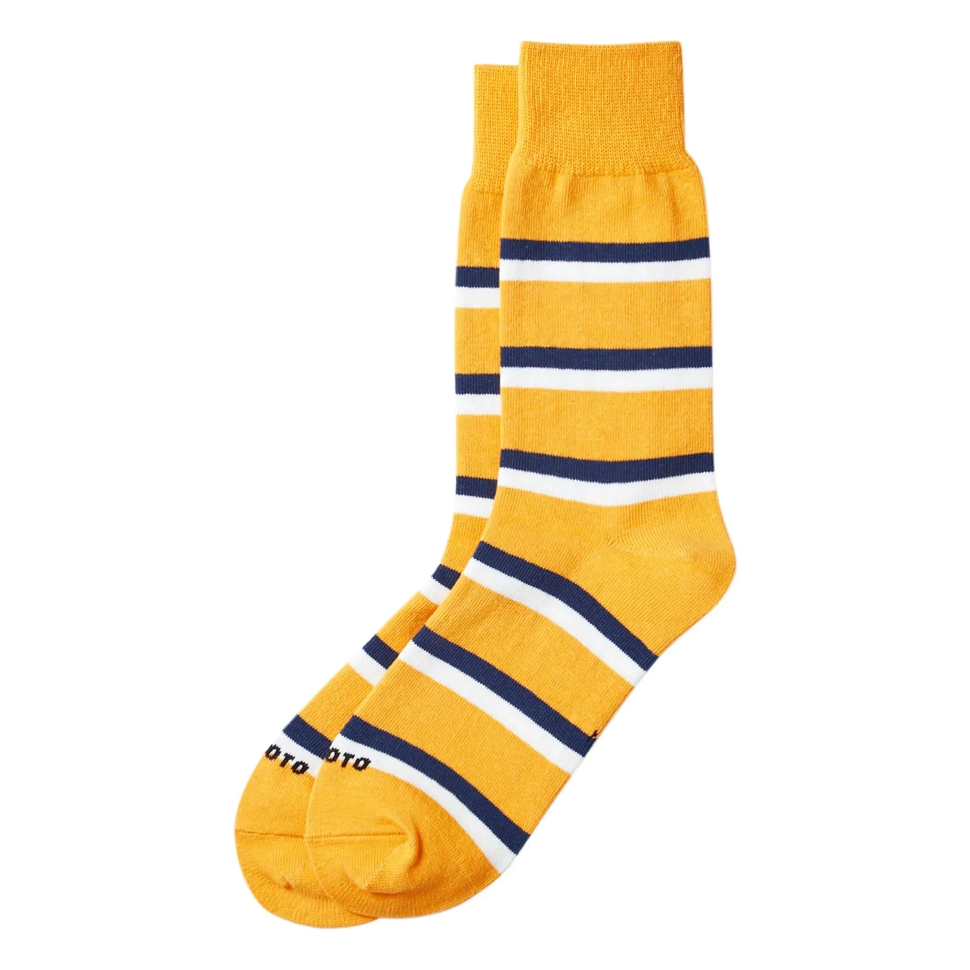RoToTo - Rugby Stripes Socks | Yellow