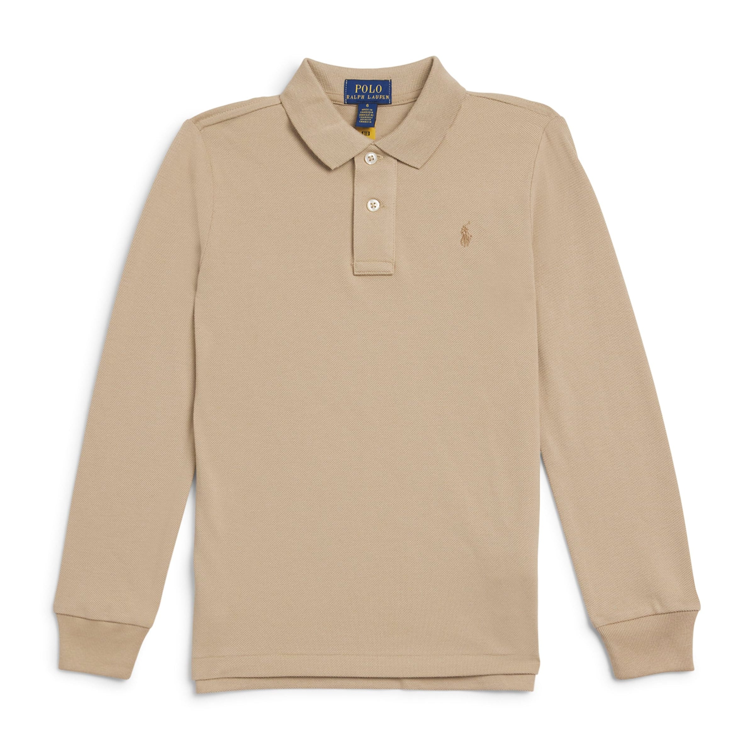 Ralph Lauren Kids Cotton Long-Sleeve Polo Shirt (6-14 Years)