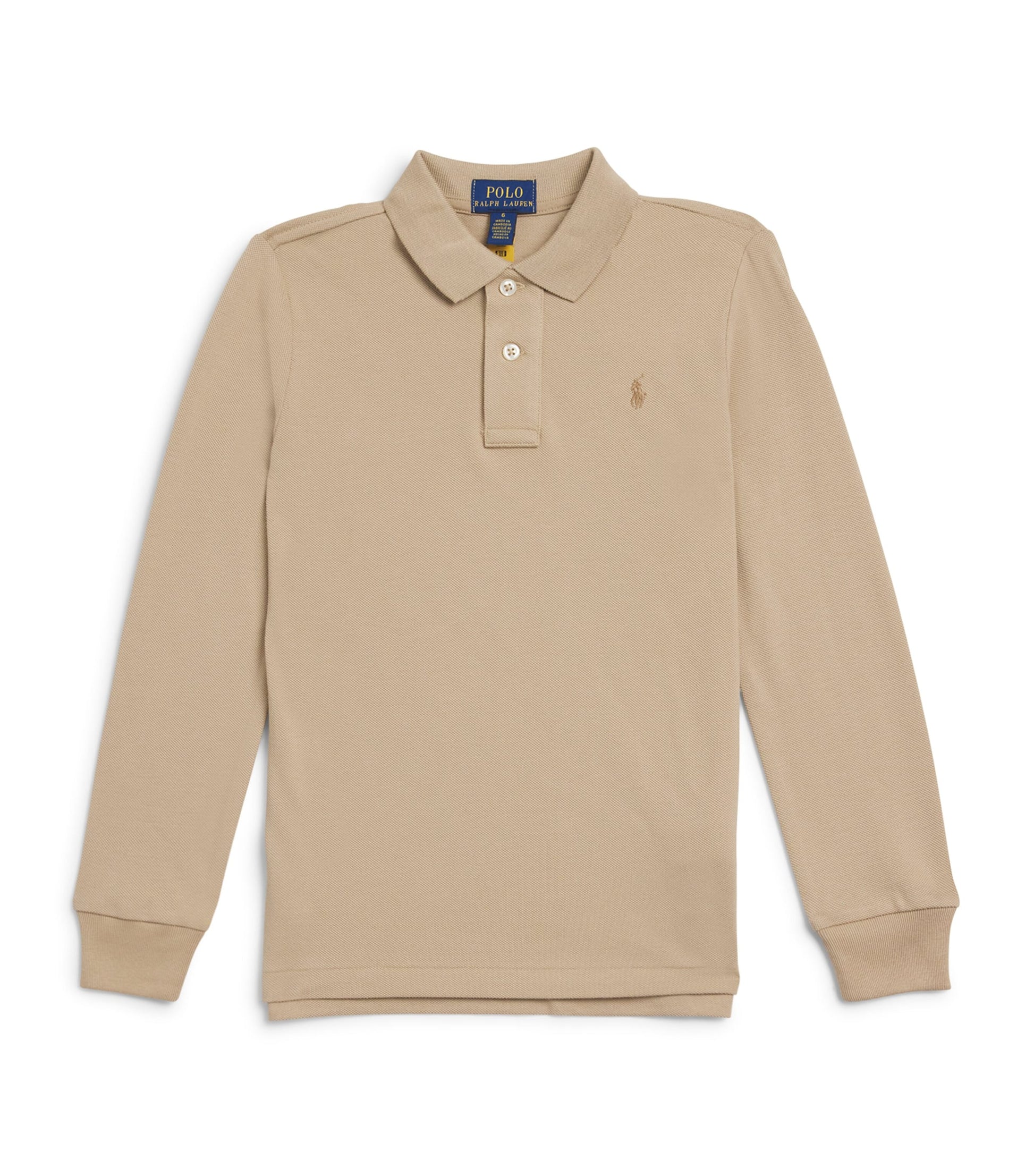 Ralph Lauren Kids Cotton Long-Sleeve Polo Shirt (6-14 Years)