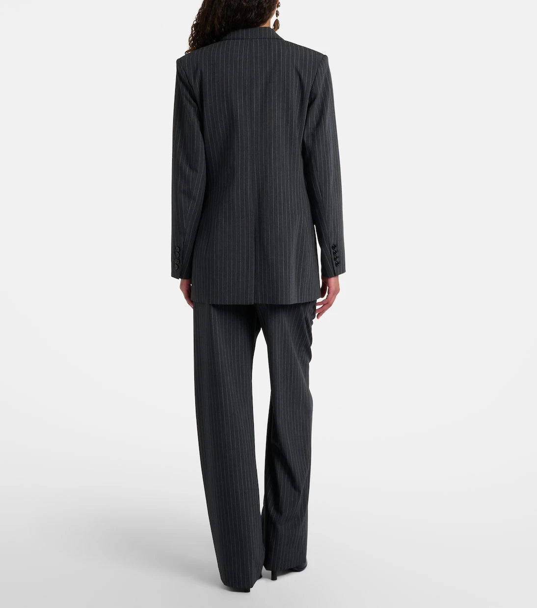 Isabel Marant - Pinstriped wool-blend straight pants