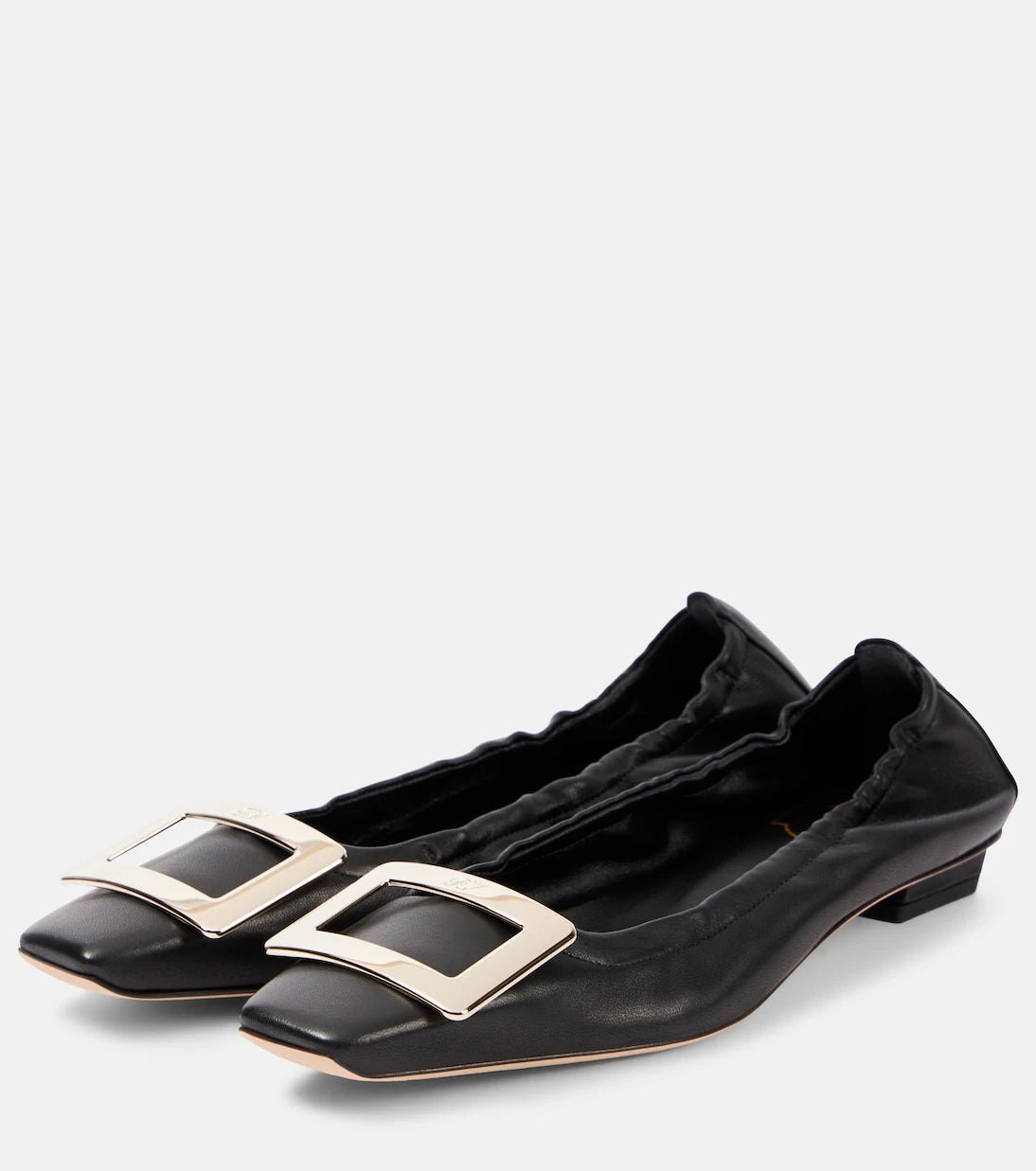 Roger Vivier - Belle Vivier leather ballet flats