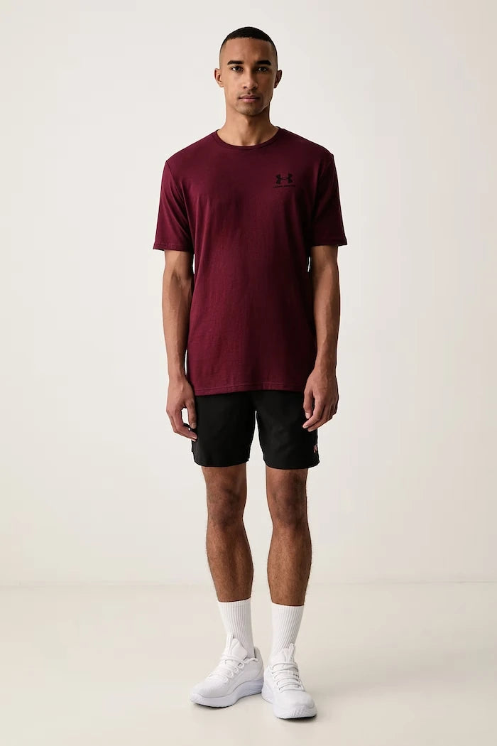 Pamuklu Erkek Tişört SPORTSTYLE LEFT CHEST