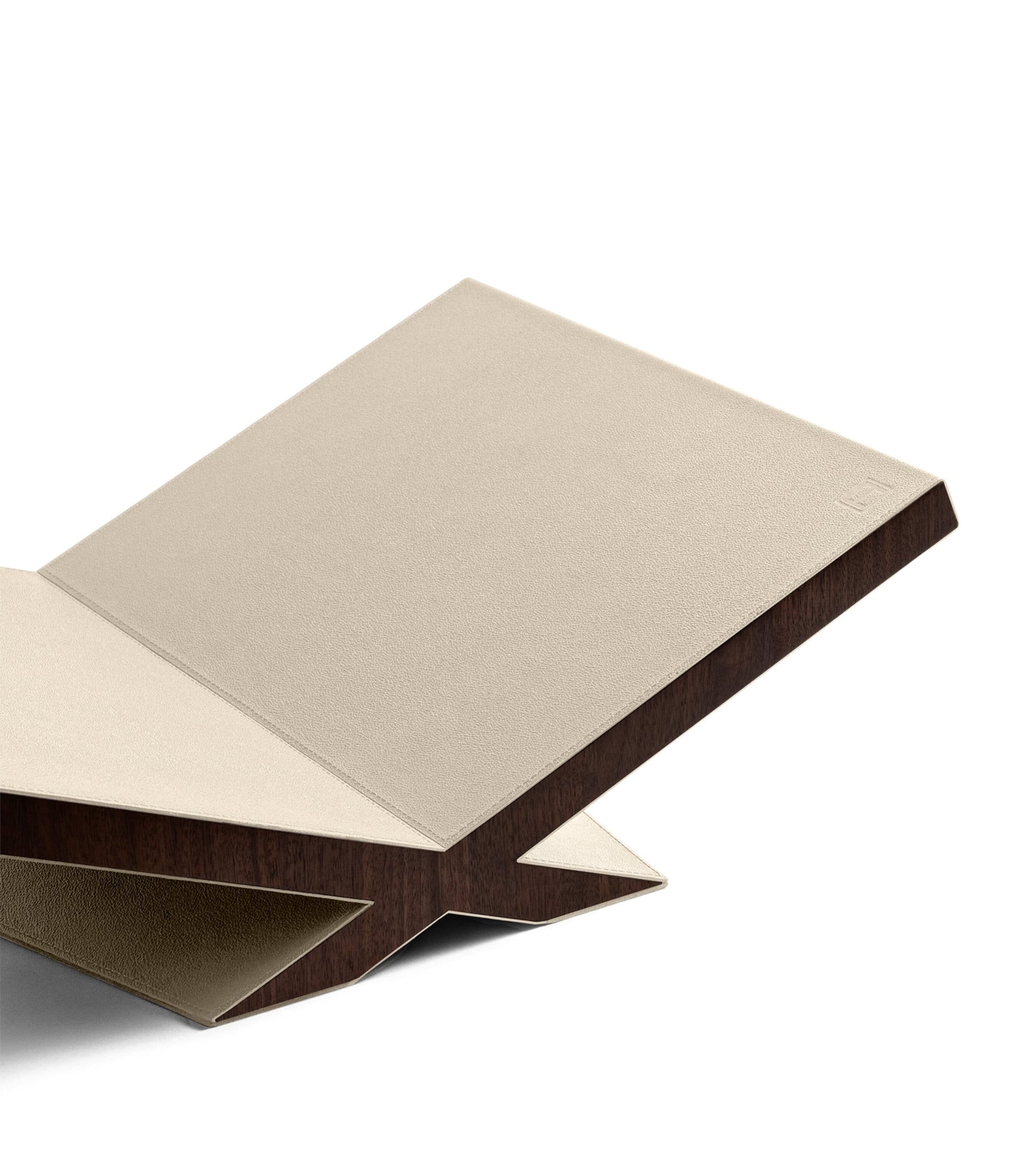 Walnut-Leather Ultimate Culture Bookstand