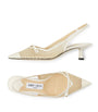 Amita 45 Mesh Pumps WHITE/LATTE