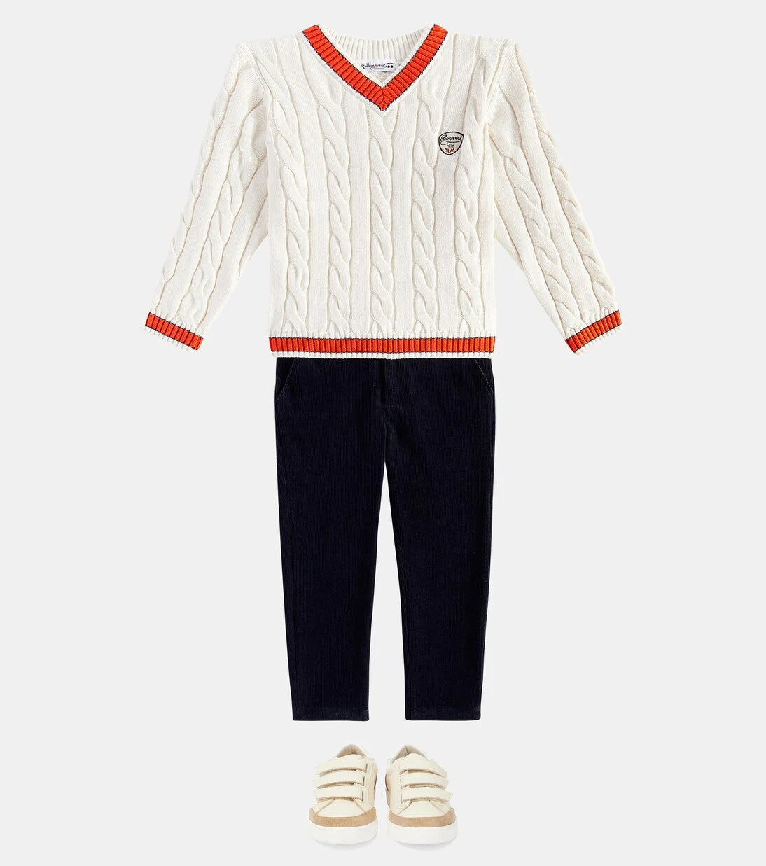 Bonpoint - Giorgi cotton, cashmere, and wool sweater