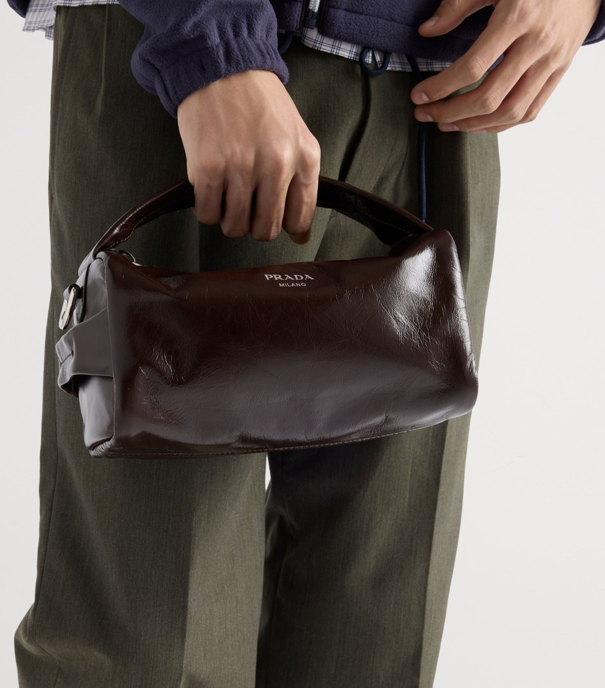 Prada Leather Cross-Body Bag