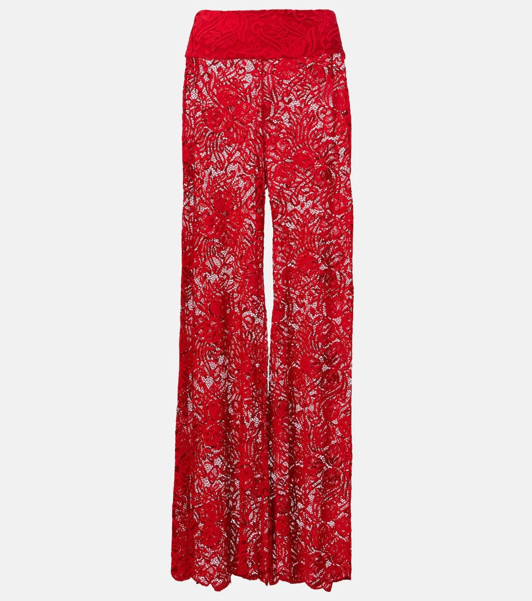 Alexandra Miro - Paloma lace wide-leg pants