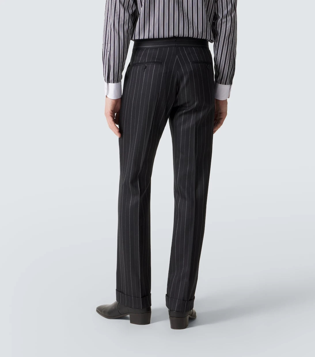Tom Ford - Striped wool straight pants