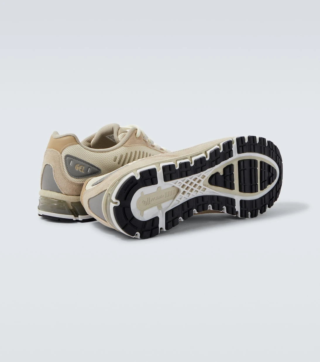Asics - حذاء رياضي جل-كوانتوم 360 شبكي وجلد سويدي