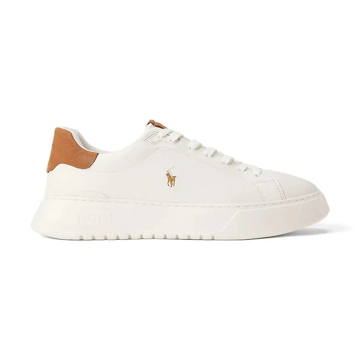 Polo Ralph Lauren Rlite Court erkek deri spor ayakkabı