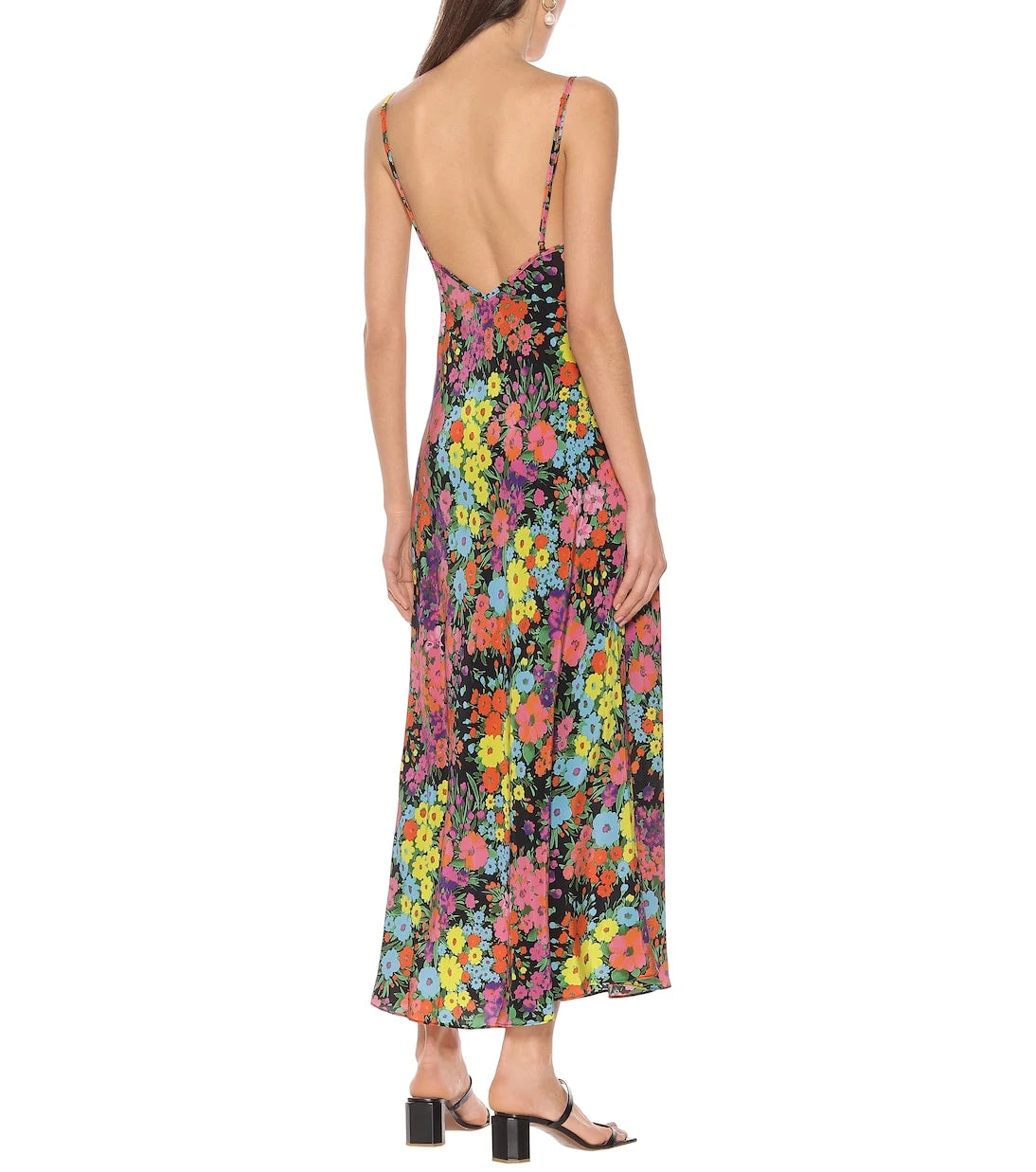 Les Rêveries - Floral silk maxi dress