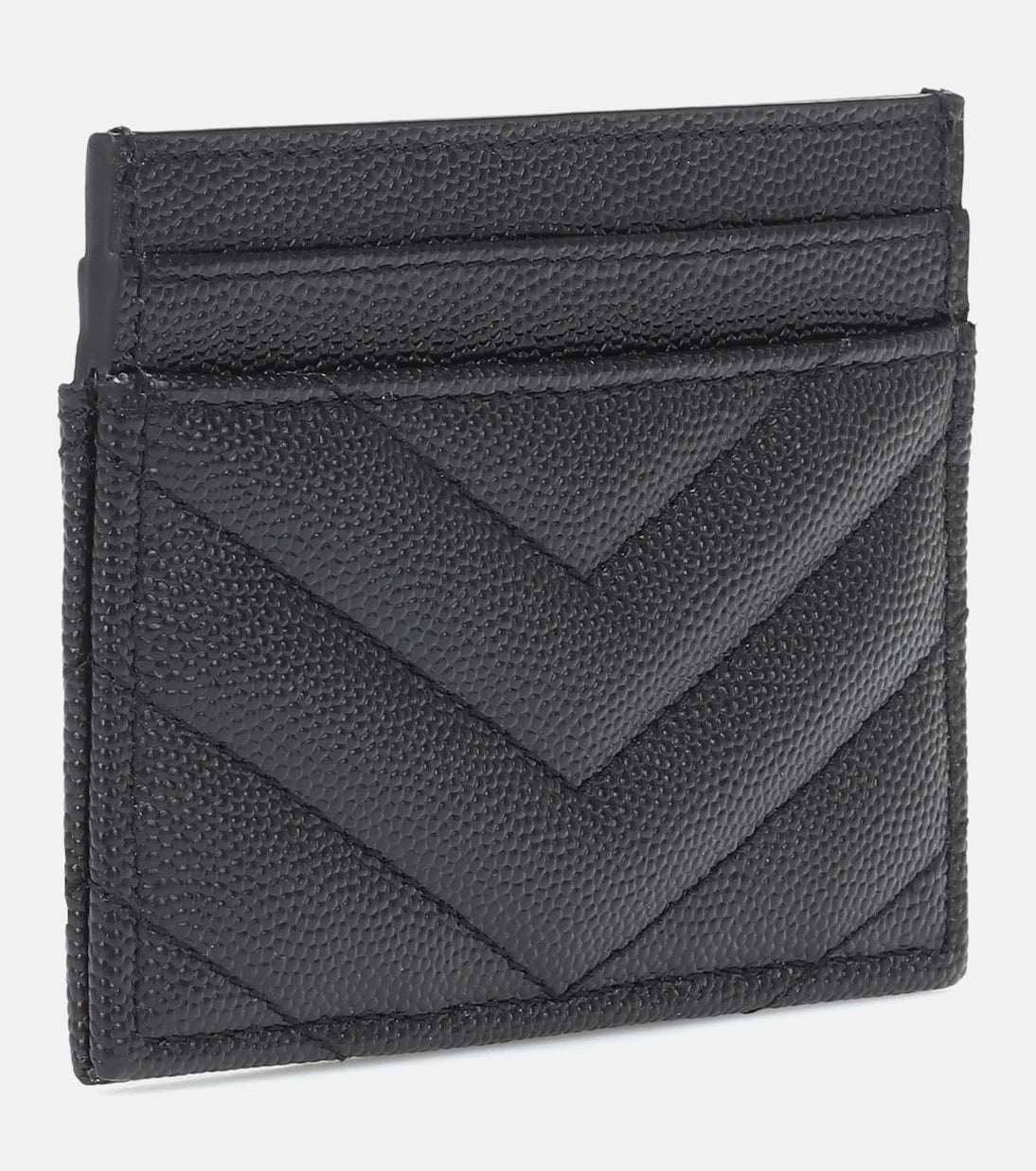 Saint Laurent - Monogram quilted leather card holder