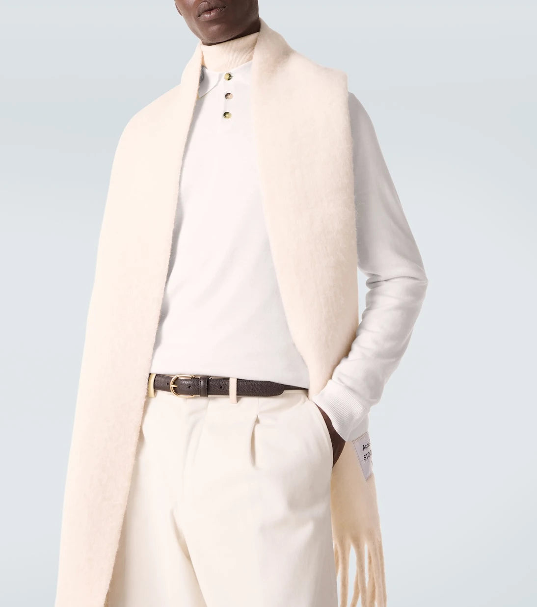 Allude - Virgin wool polo sweater