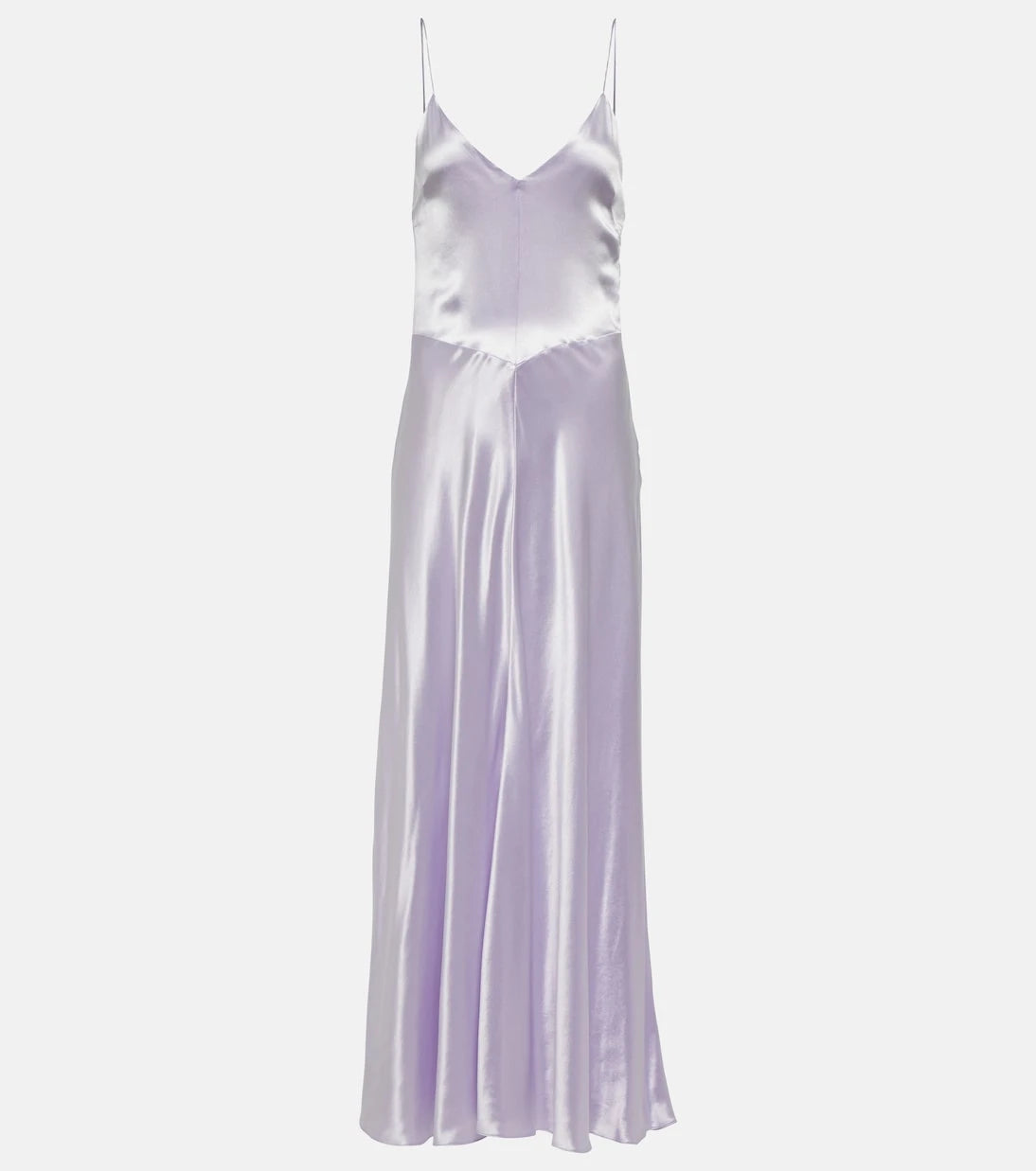 Miu Miu - Satin slip midi dress