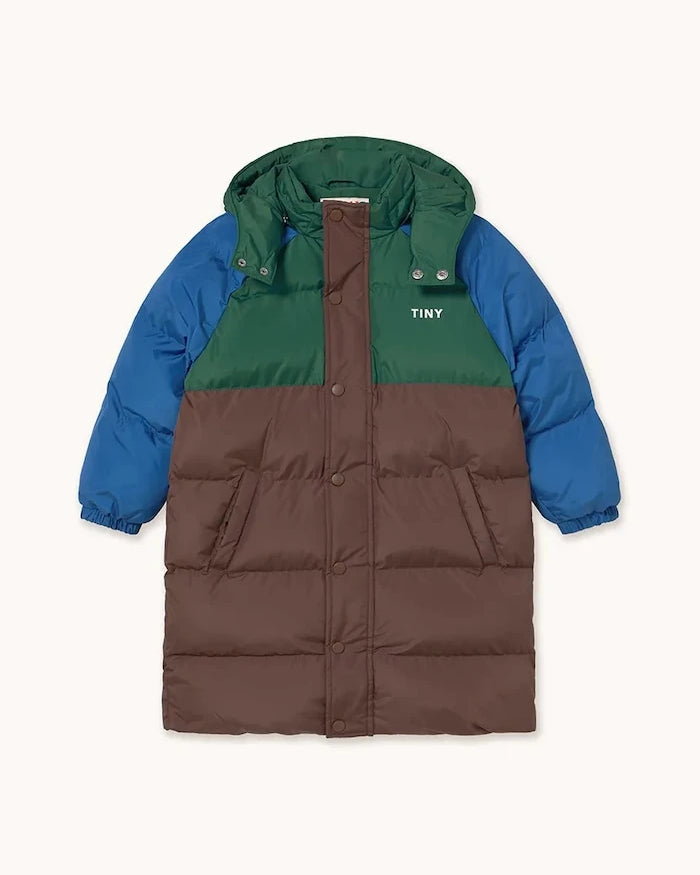 Tinycottons COLOR BLOCK PADDED JACKET Çocuk Montu