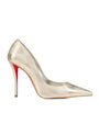 Miss Z Laminated Nappa Leather Pumps 100