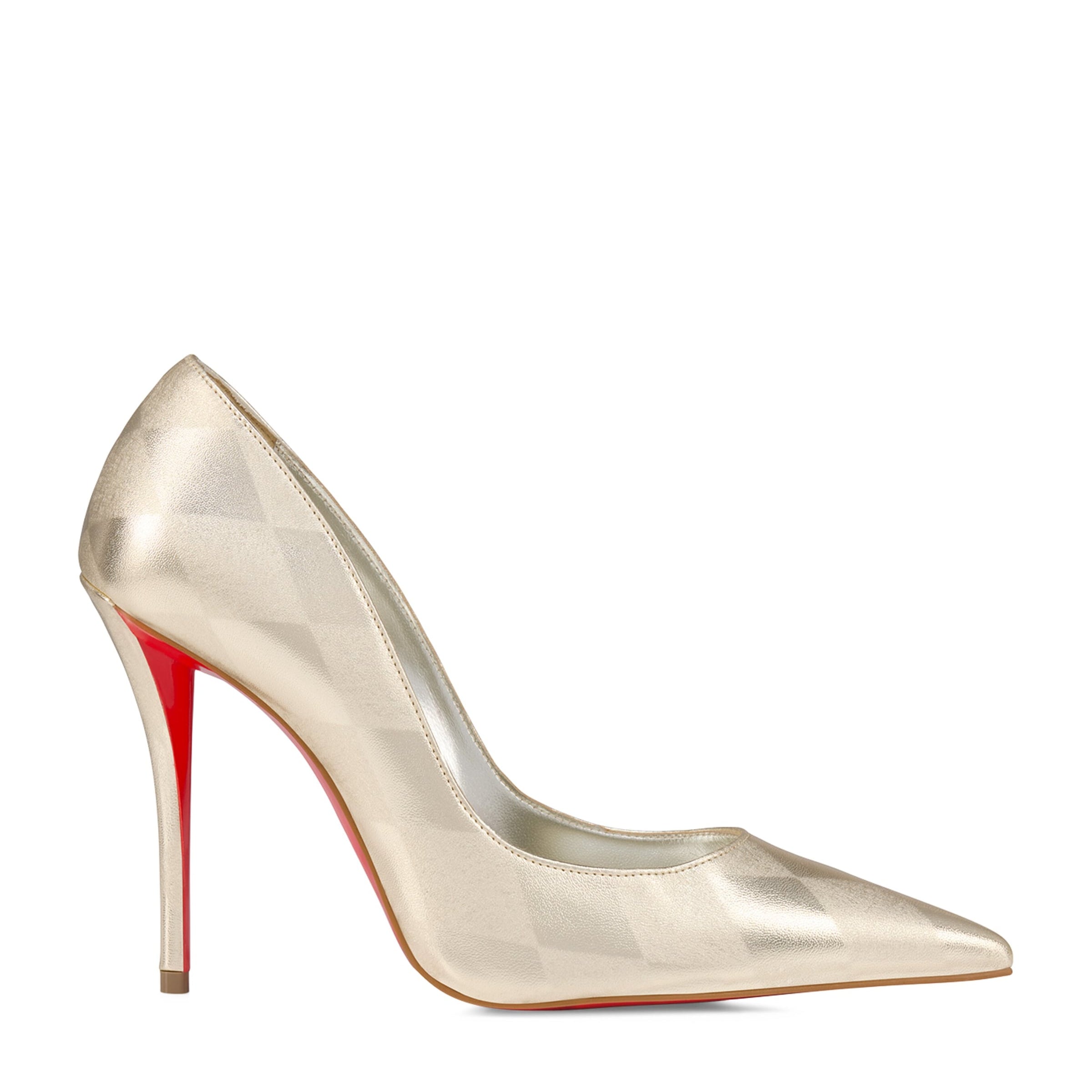 Miss Z Laminated Nappa Leather Pumps 100