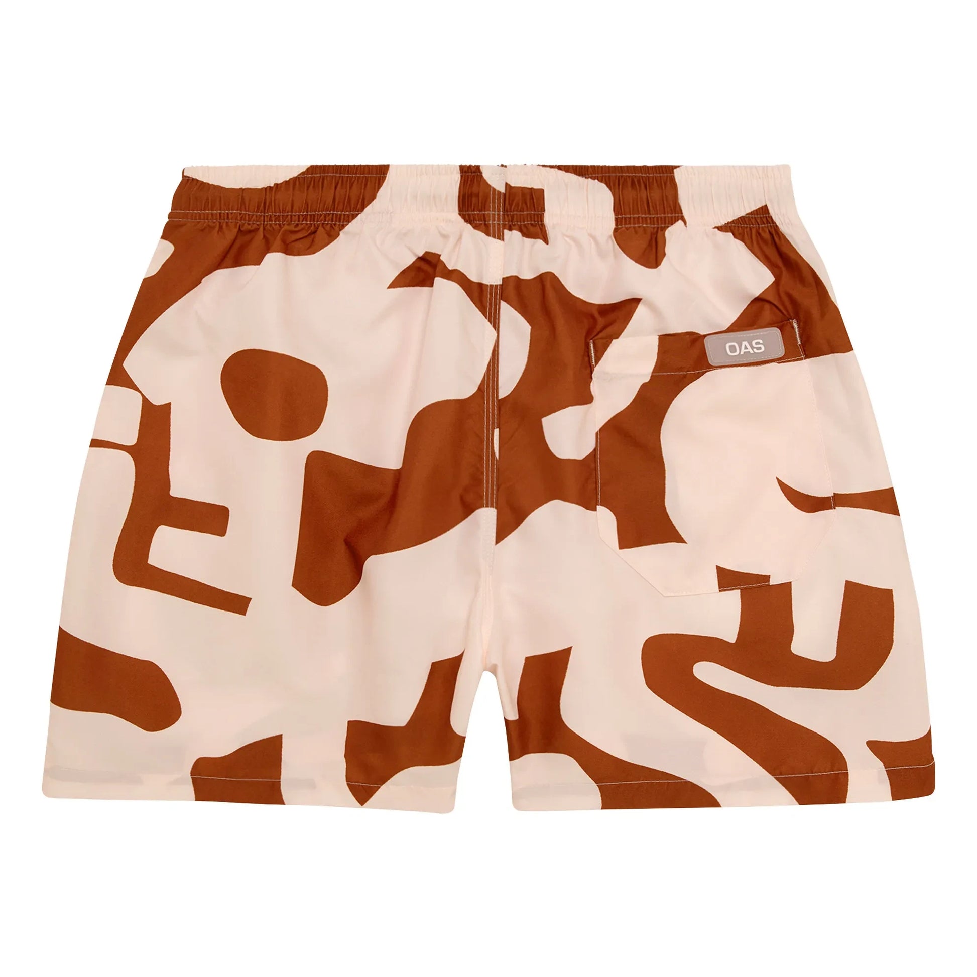 OAS - Russet Puzzlotec Bath Short | Terracotta