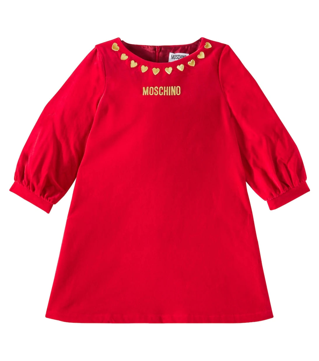 Moschino Kids - Logo printed cotton dress