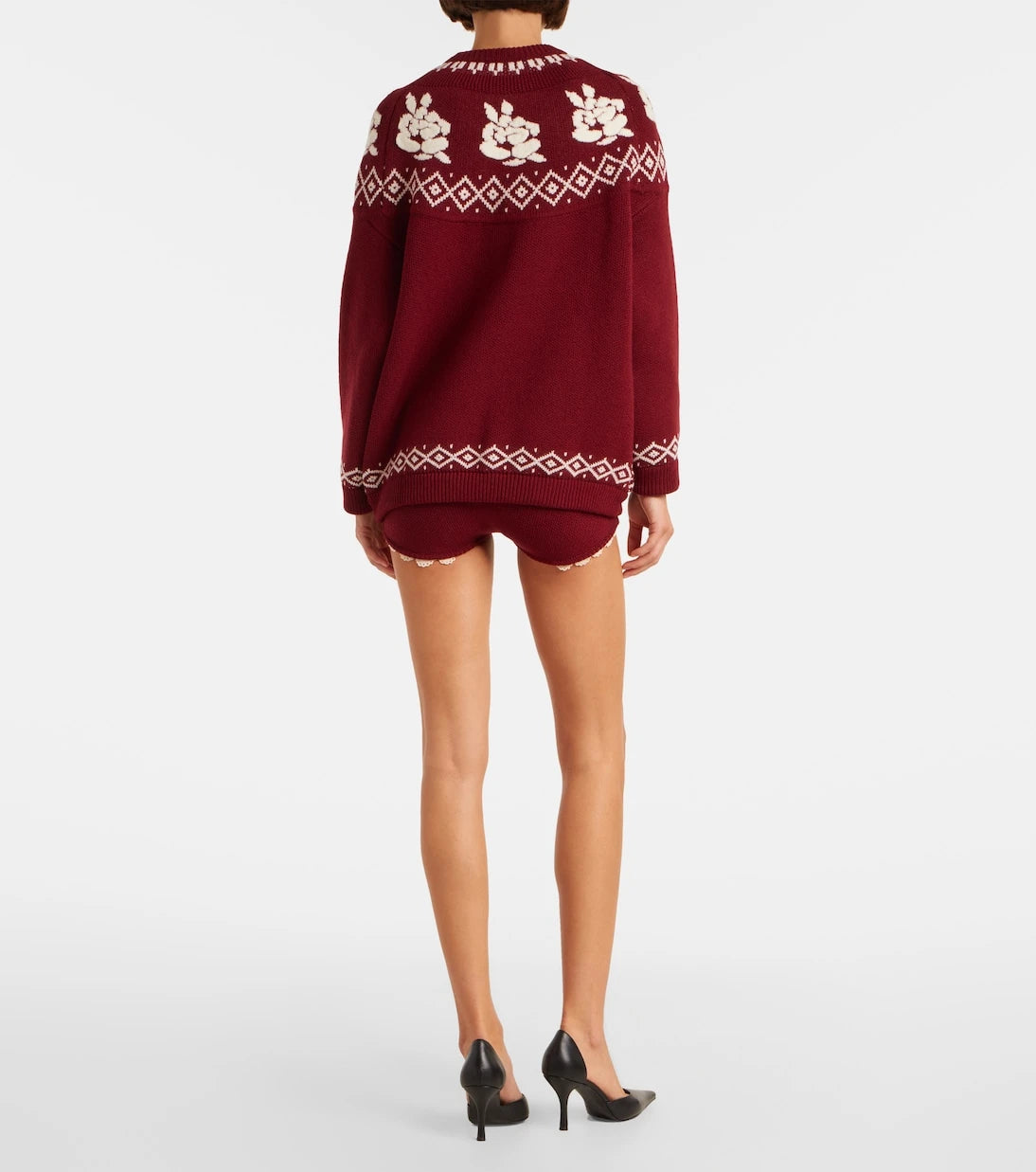 Magda Butrym - سترة Fair Isle صوفية