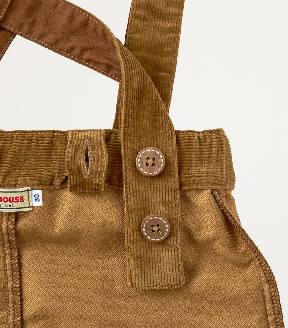 Corduroy Dungarees (2-7 Years)