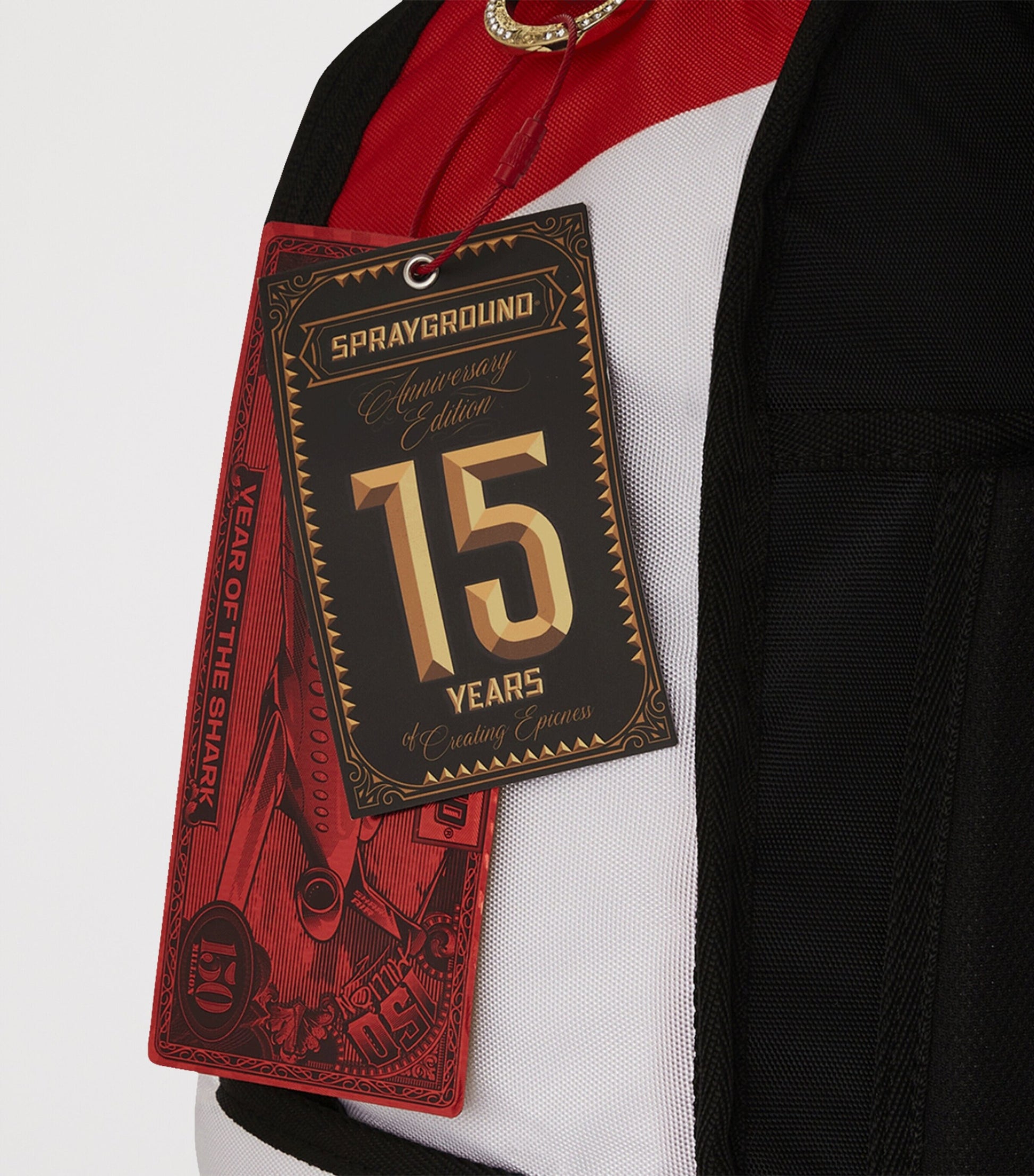 The Scroll of 15 Years Backpack BLACK