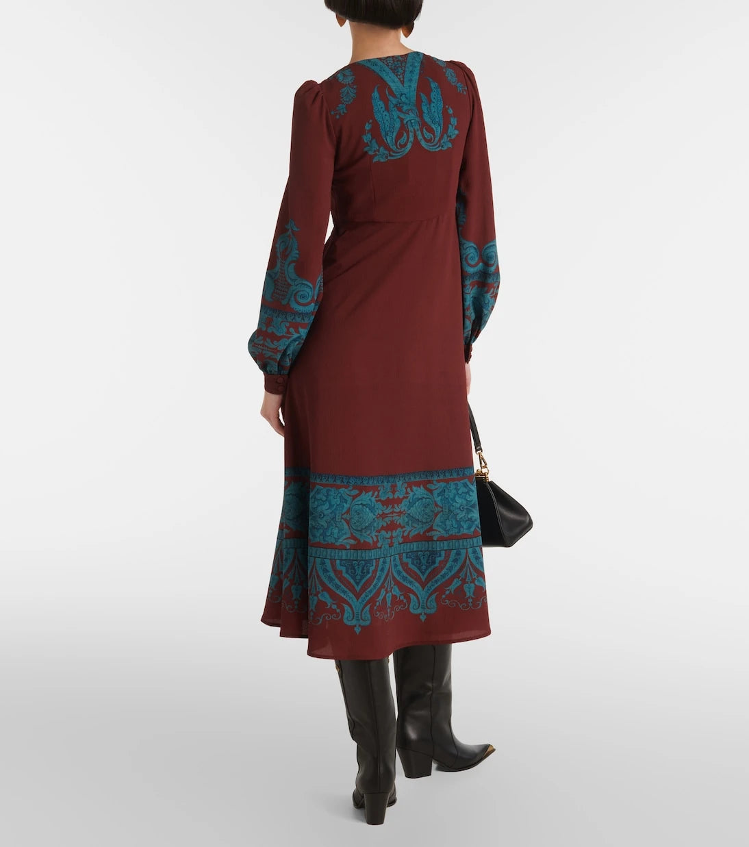 Etro - Printed midi dress