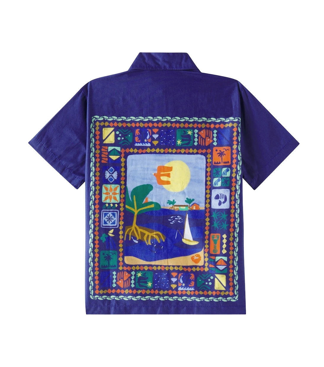 Fábula - Printed cotton shirt