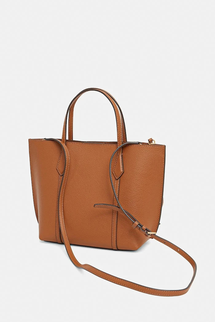 Кожена чанта Tory Burch Perry