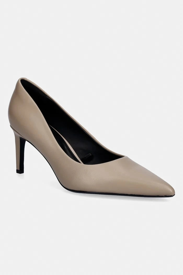 Calvin Klein ESS STILETTO 70 İnce Topuklu Deri Ayakkabı