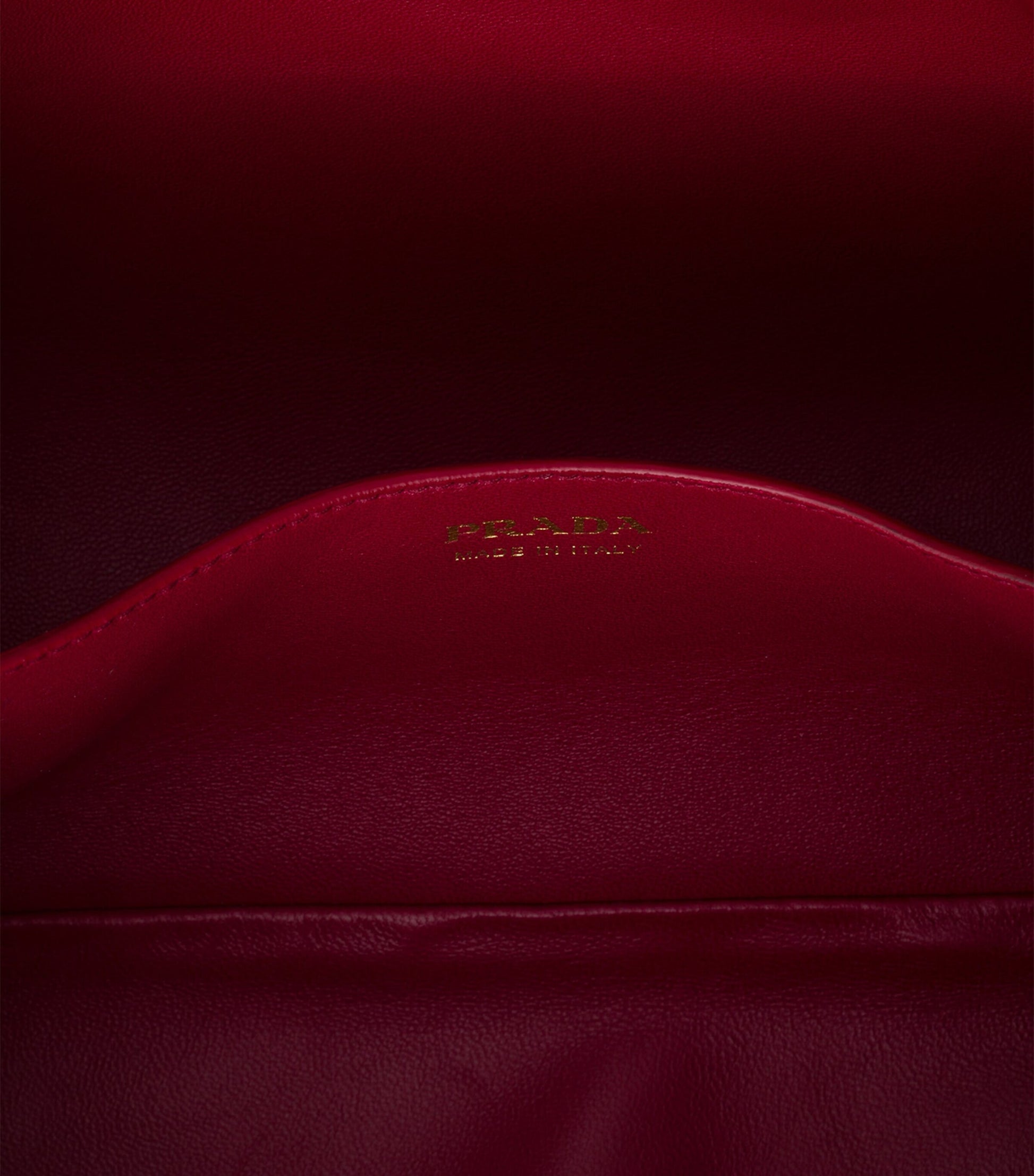 Prada Small Leather Tumulte Shoulder Bag