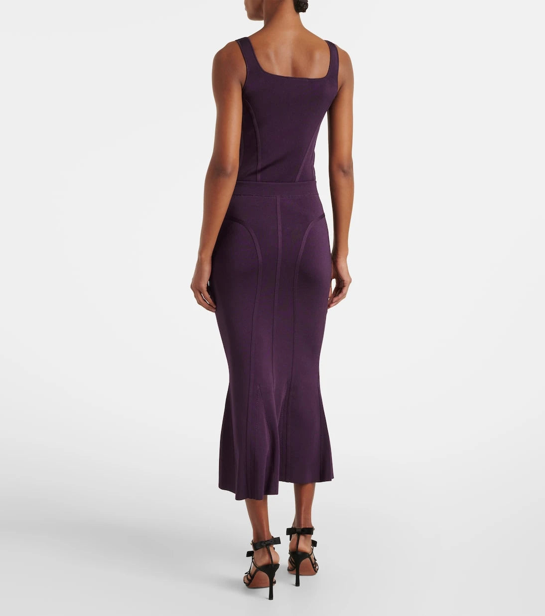 Nina Ricci - تنورة بيبلوم ماكسي