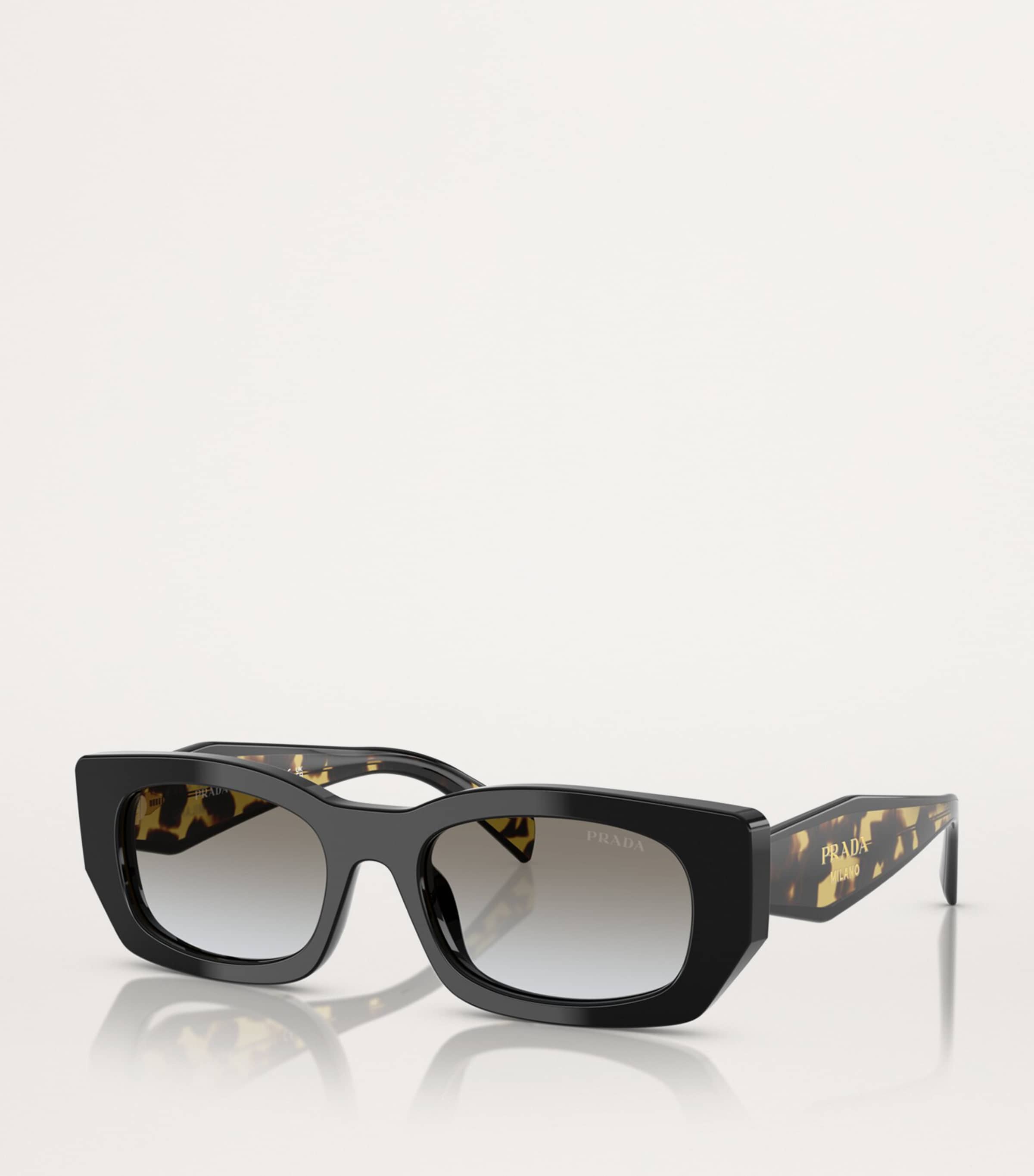 Prada Black Acetate PRB05S Sunglasses