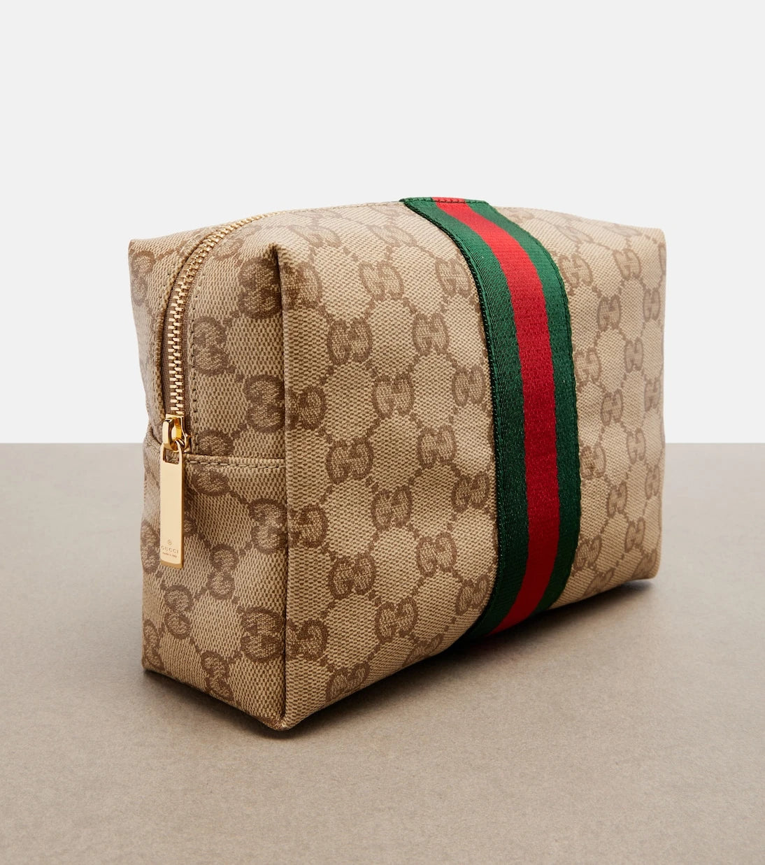 Gucci - Gucci Essence Classic GG canvas makeup bag