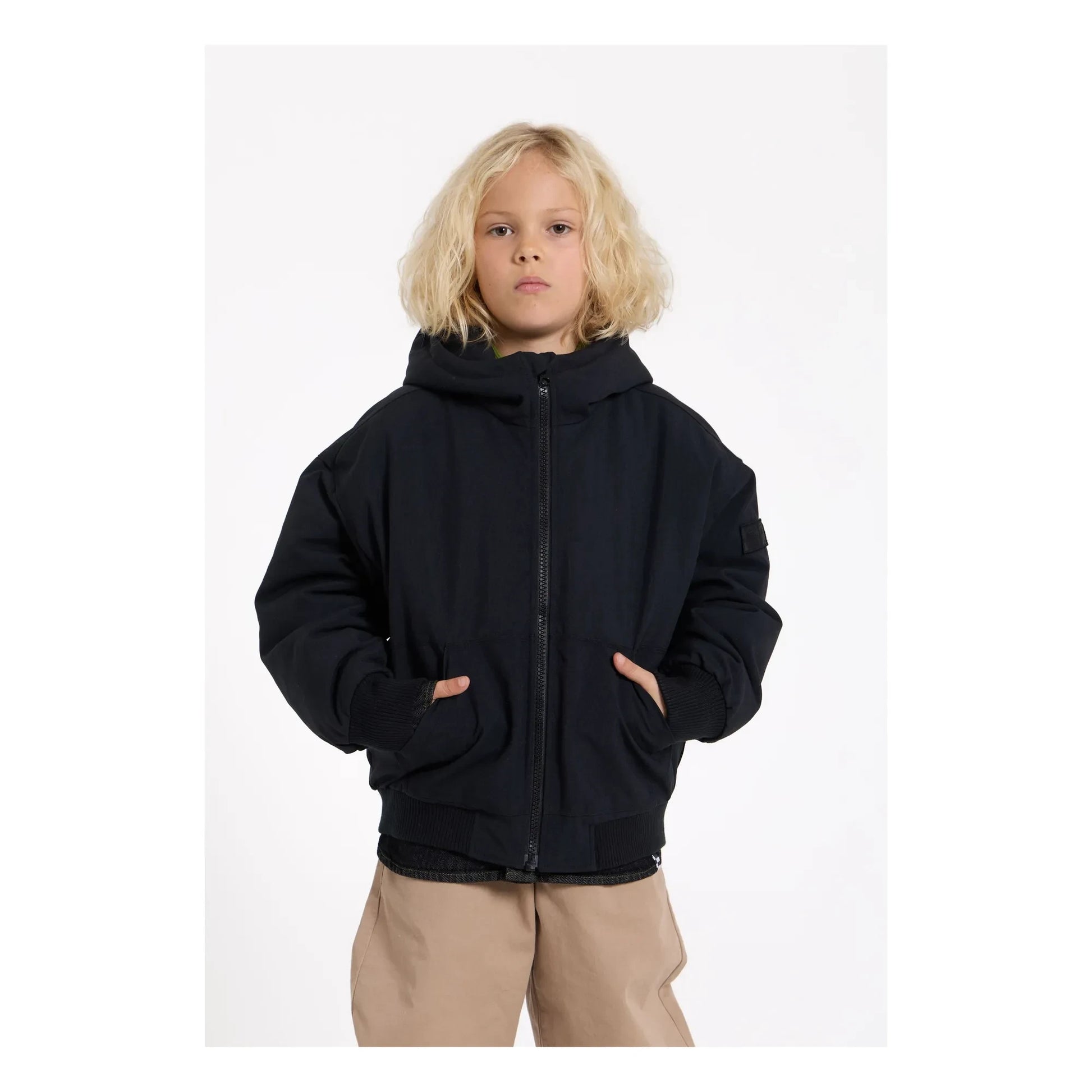 Finger in the nose - Chelsea Hooded Jacket | Black