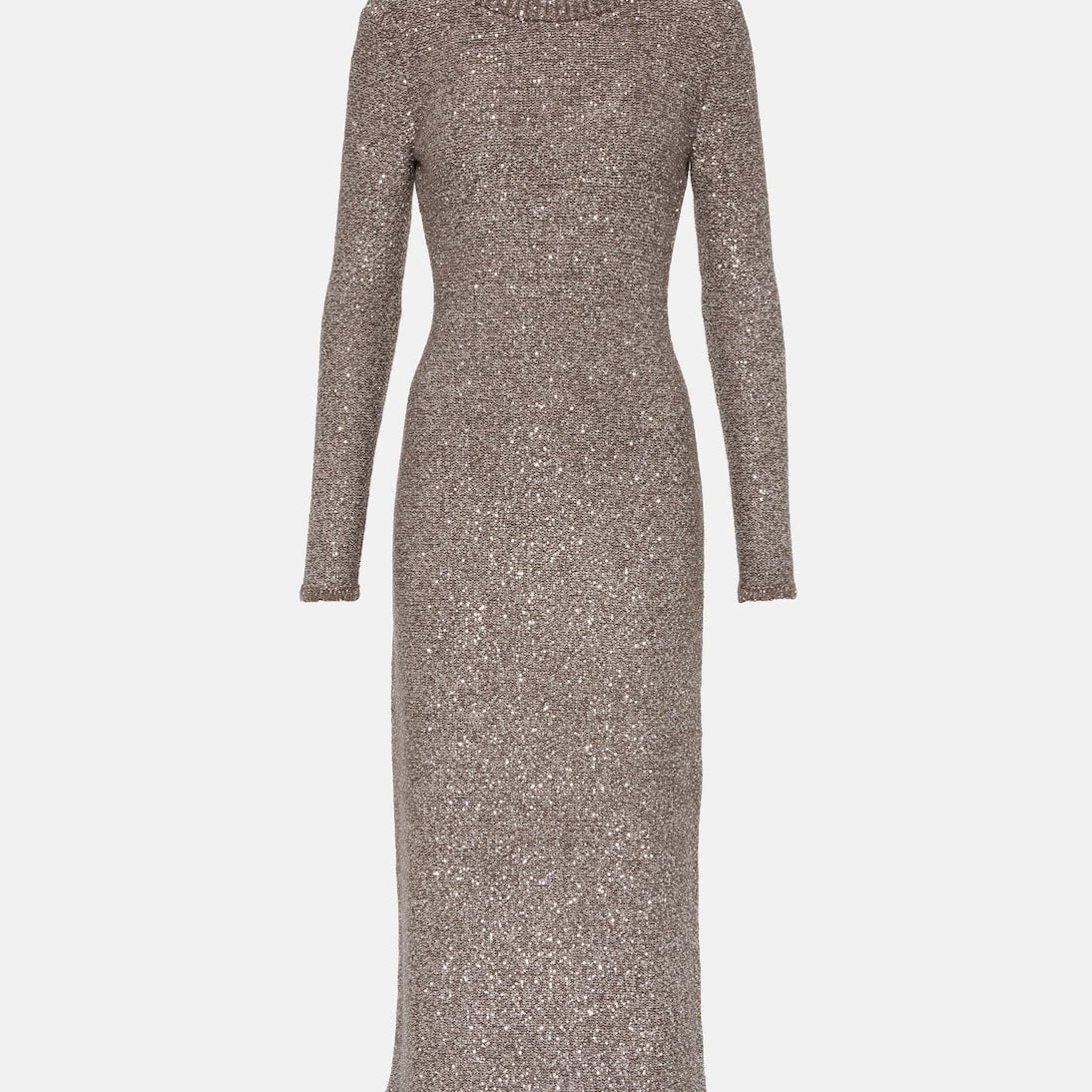 Altuzarra - Cindy metallic knit maxi dress