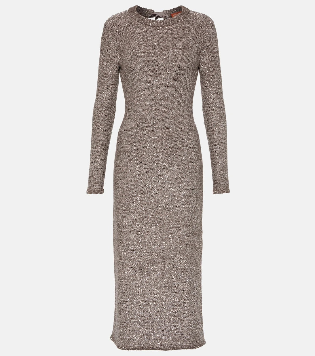 Altuzarra - Cindy metallic knit maxi dress