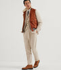 Wool-Cashmere Flecked Waistcoat