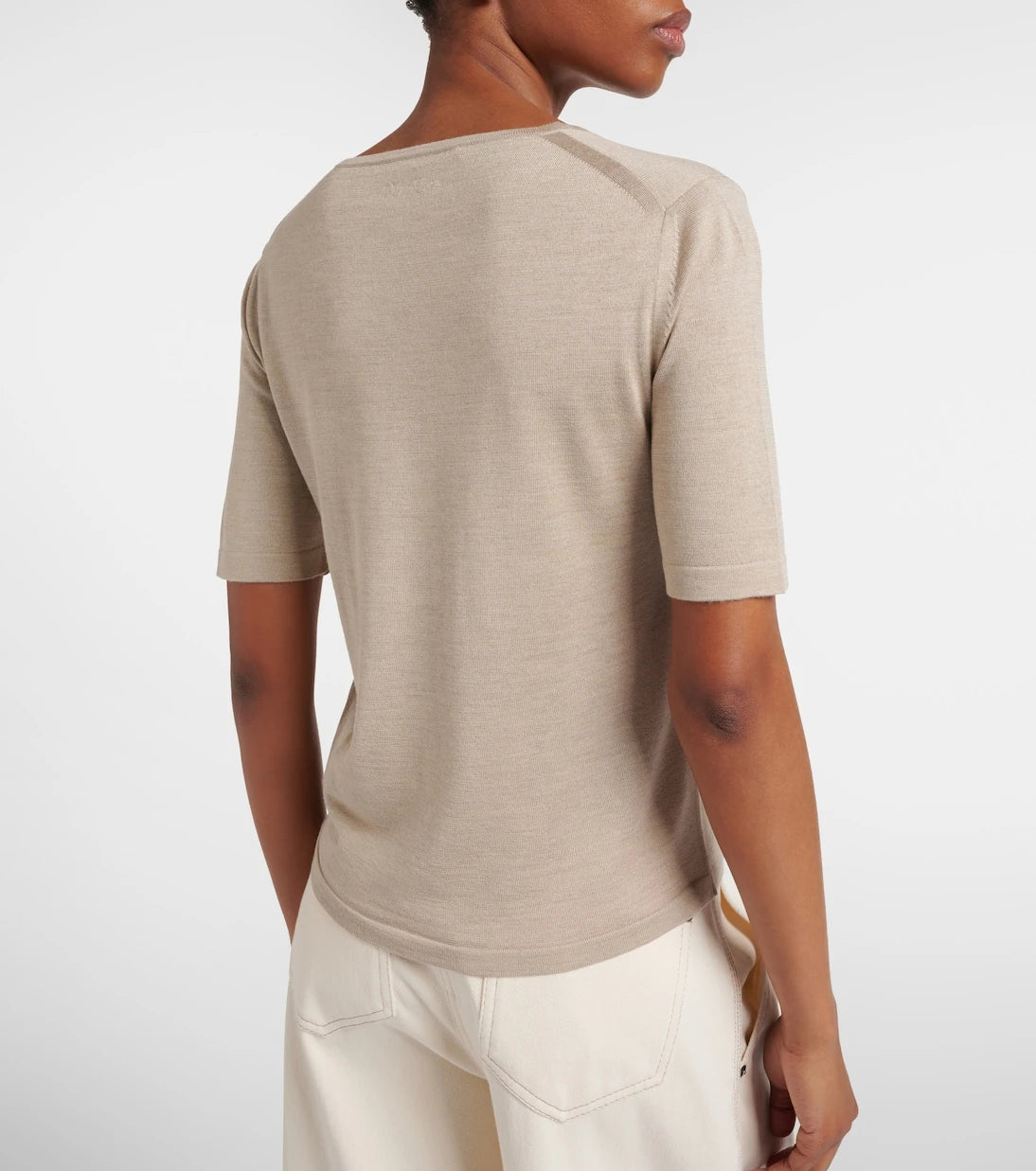 Max Mara - Valido silk and cashmere top