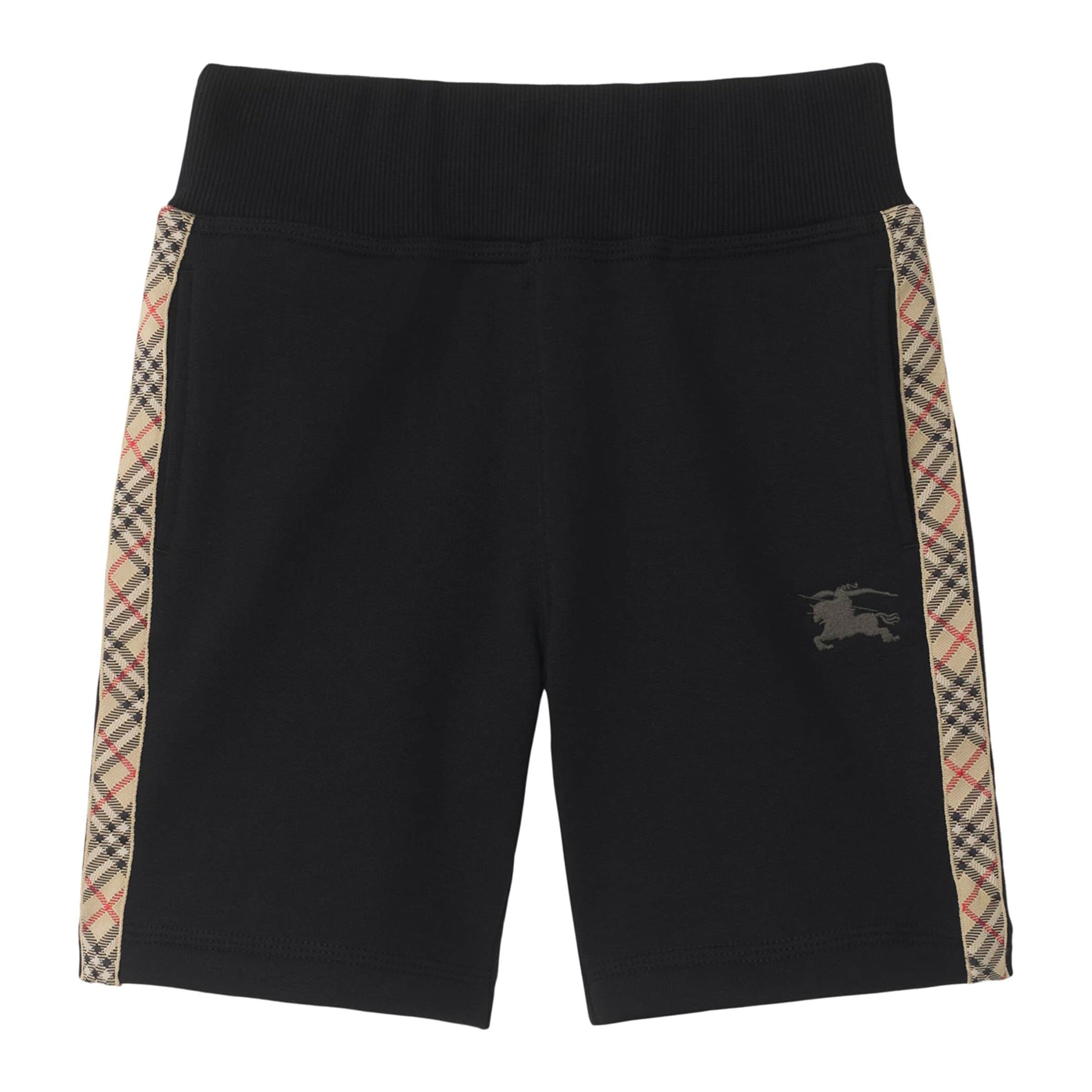 Burberry Kids Cotton Check-Trim Shorts (3-12 Years)