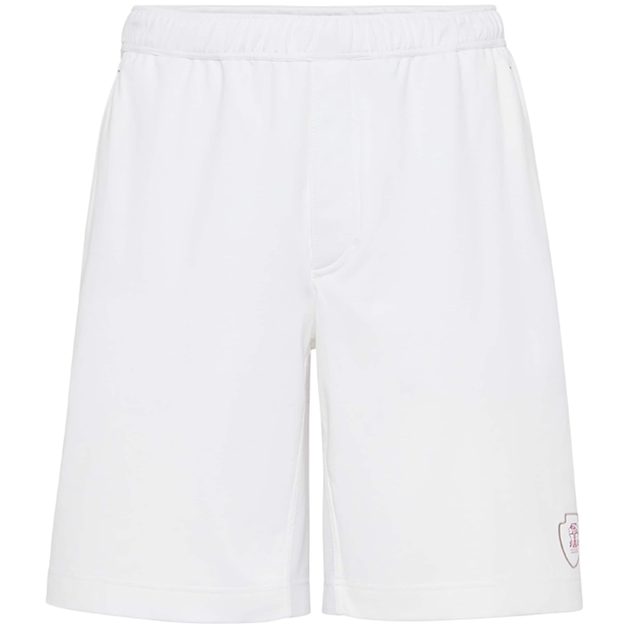 Brunello Cucinelli Cotton Logo Bermuda Shorts