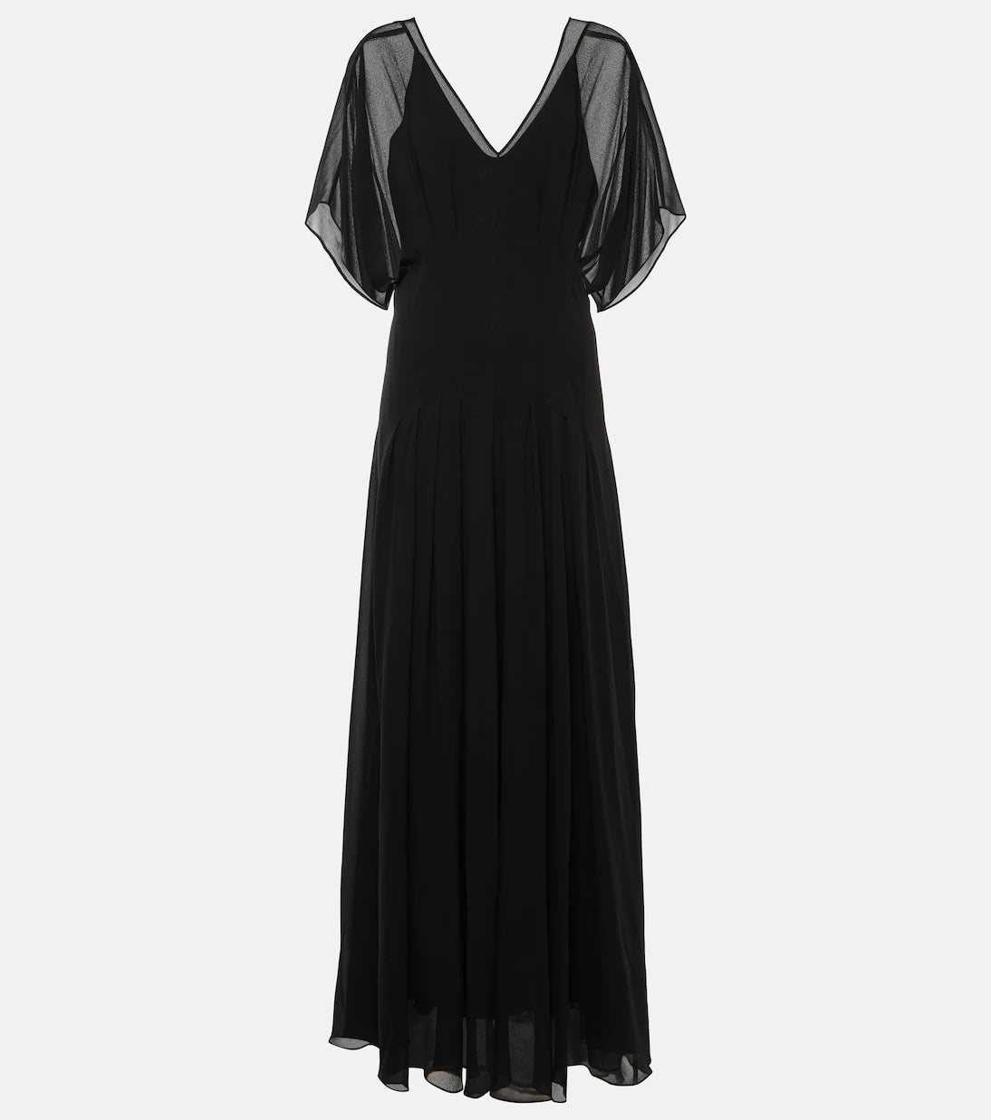 Max Mara - Murge draped silk gown