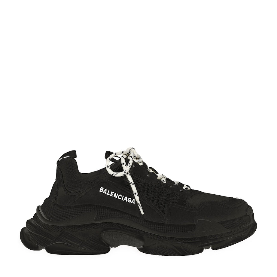 Black Triple S Sneakers