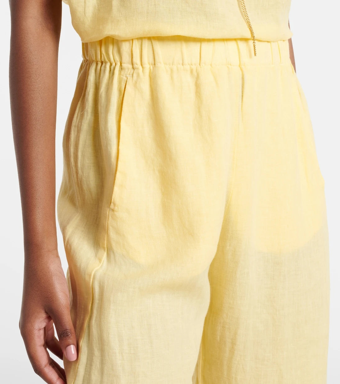 Velvet - Lola linen wide-leg pants