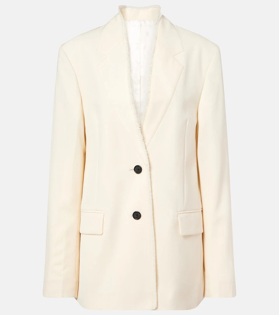 Toteme - Distressed wool blazer