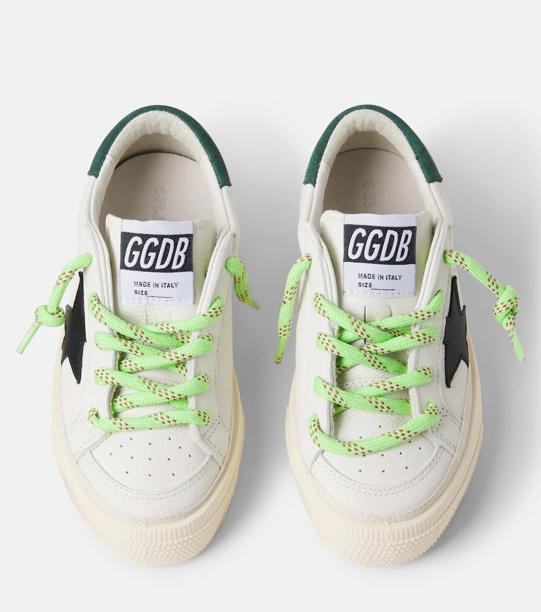 Golden Goose Kids - May leather sneakers