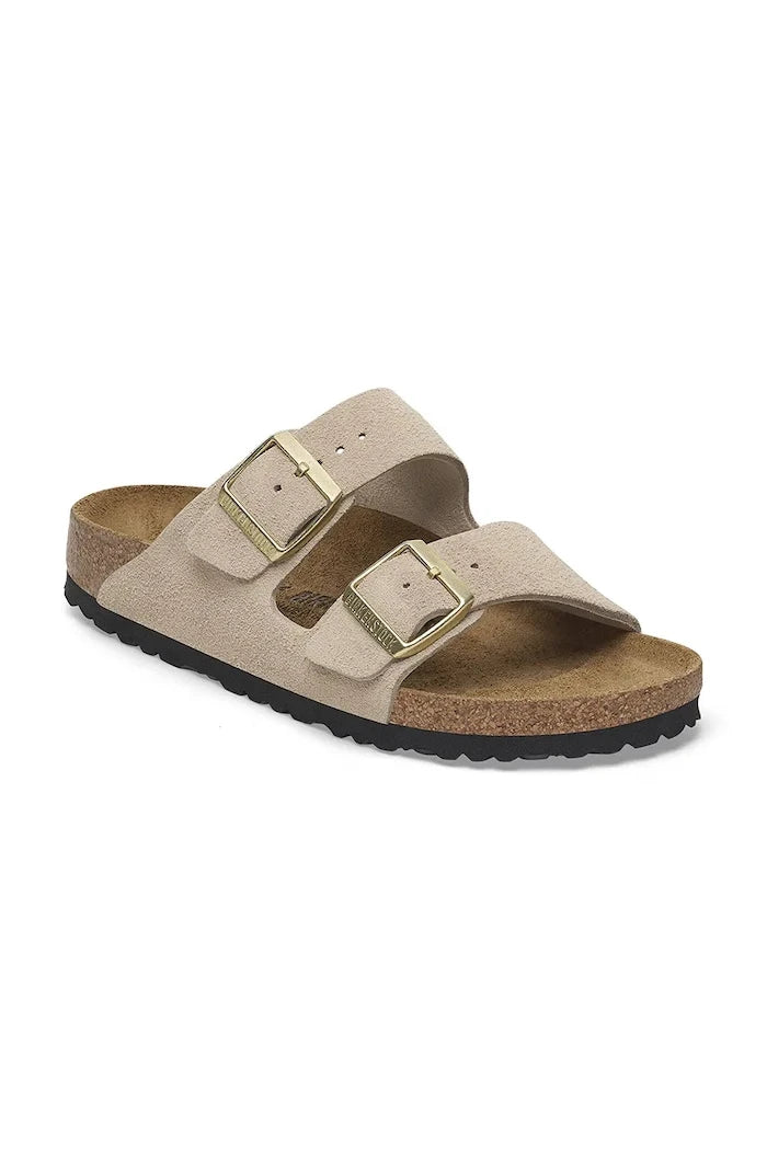 Велурени чехли Birkenstock Arizona