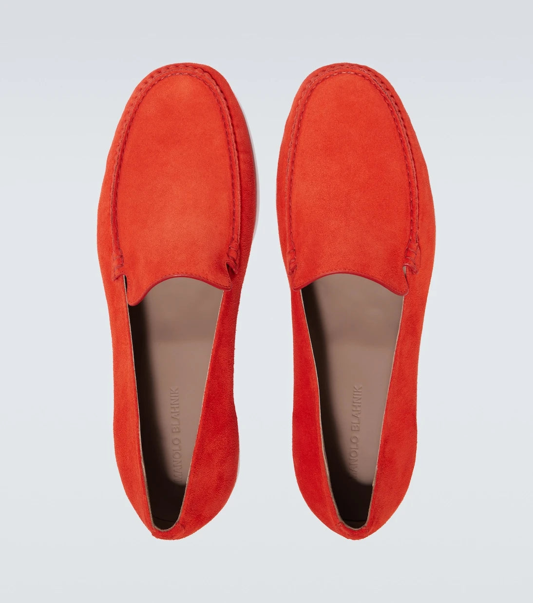 Manolo Blahnik - Monaco süet makosenler