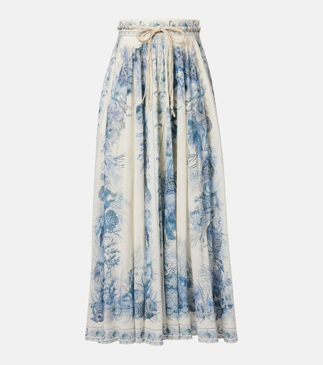 Zimmermann - Wanderlust cotton maxi skirt