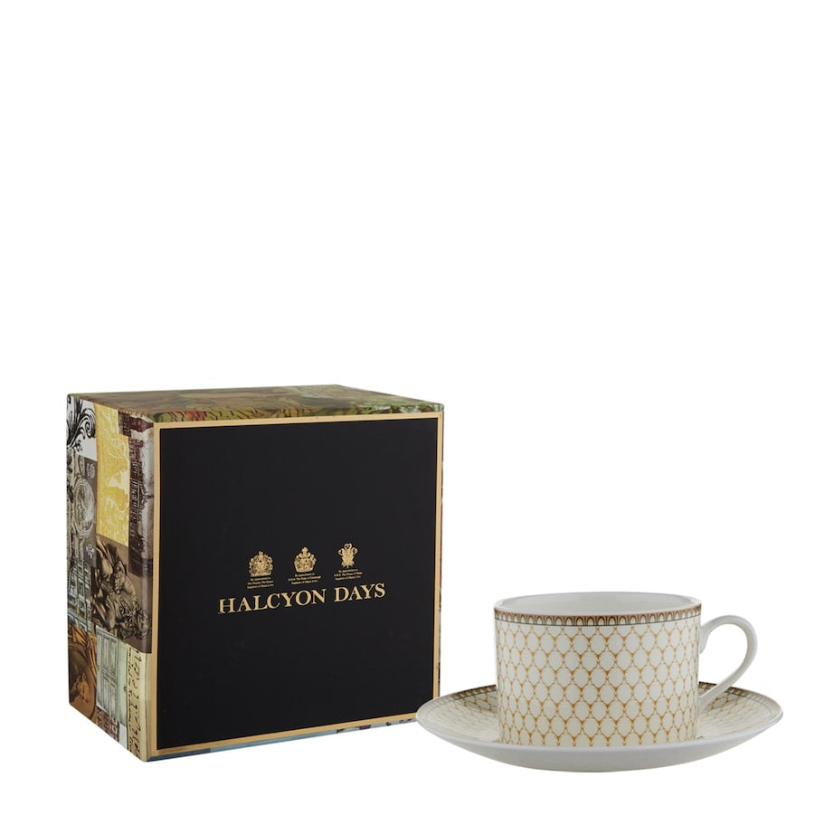 Antler Trellis Teacup And Saucer